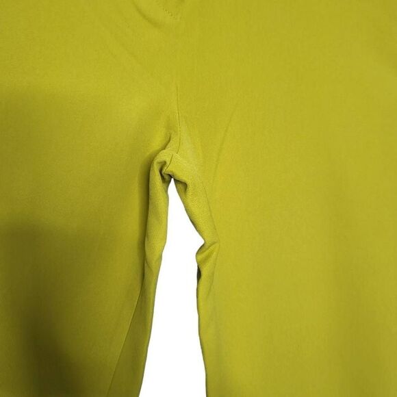 Boohoo Premium Straight Leg Tailored Trousers in Lime Size 6 - Picture 7 of 10